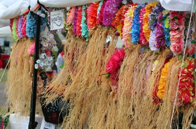 Vaite.e.Tiare expose lors de festivals polynésiens